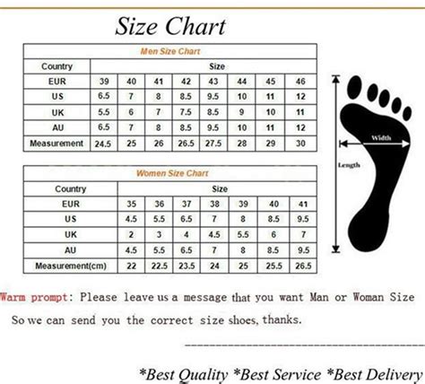 dhgate shoe size chart.